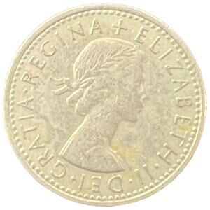 1966 SIXPENCE BRIDAL LUCKY MONEY SHOE